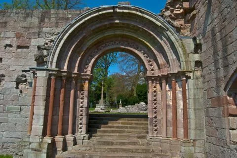 Dryburgh Abbey Stock Photos