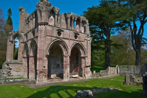 Dryburgh Abbey Stock Photos