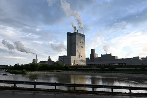 Dryden pulp mill, (Reed Mill) a paper and pulp mill Photos