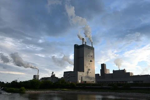 Dryden pulp mill, (Reed Mill) a paper and pulp mill Photos