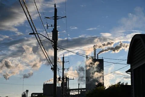 The Dryden pulp mill, (Reed Mill) a paper and pulp mill in Dryden Photos