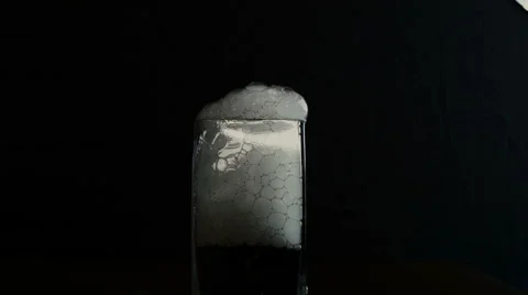 Dryice &amp; Coffee Bubbeling Video stock 68411333