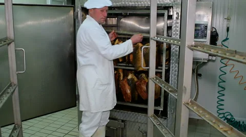 Drying fish carp Stock-Footage 46142400