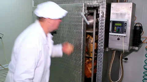 Drying fish carp Stock-Footage 46142413