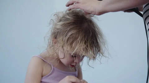 Drying Hair Stock Footage 49726461