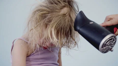 Drying Hair Stock Footage 49726673