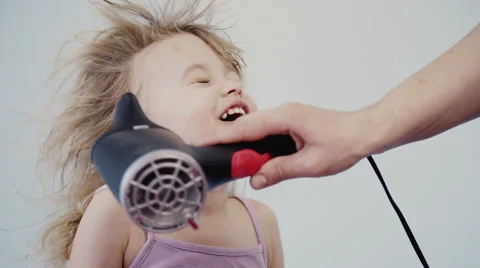 Drying Hair Stock Footage 49726920