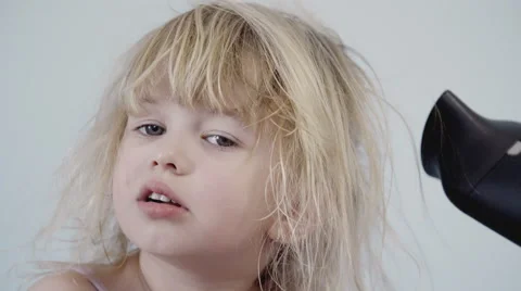 Drying Hair Stock Footage 49728382