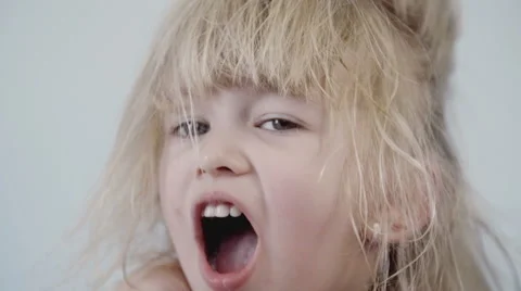 Drying Hair Stock Footage 49728539