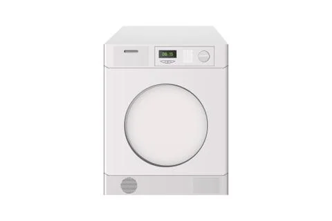 The drying machine. Stock Illustration