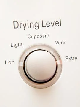 Drying machine program Stock-Fotos