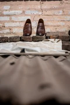 Drying Shoes Stock Photos