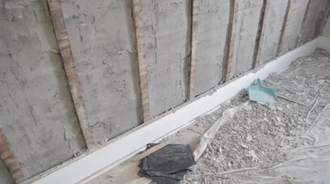 Drywall Constuction Plaster Vidéo 49684302