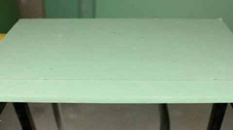 Drywall cutting Stock Footage 10575864