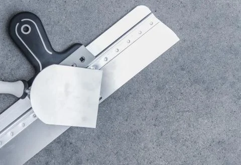 Drywall patching tools Stock Photos