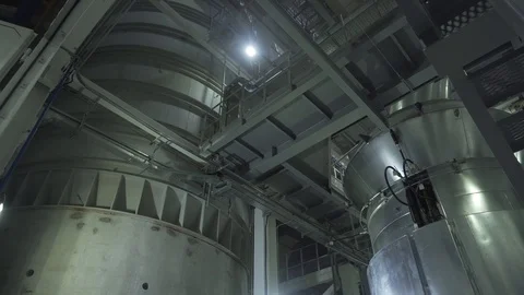 Drywall production plant, new technologies, strength test Stock Footage 115048843