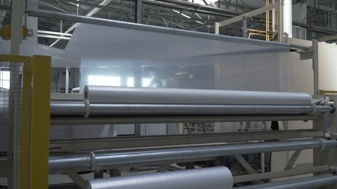 Drywall production plant, new technologies, strength test Stock Footage 115051253