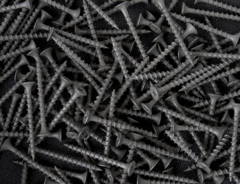 Drywall screw background Stock Photos