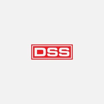 DS DSS Letter monogram Initial Logo Design Template Vector Illustration. DS.. Stock Illustration