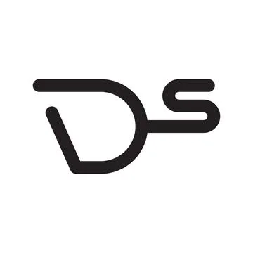 Ds initial letter vector logo icon Stock Illustration