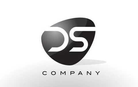 DS Logo.  Letter Design Vector. Stock Illustration