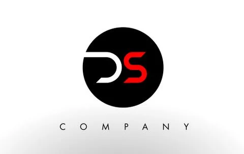 DS Logo.  Letter Design Vector. Stock Illustration