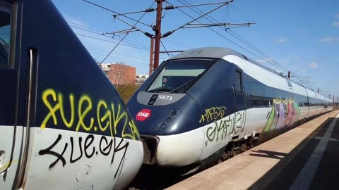 DSB IC4 train 스톡 동영상 186150532