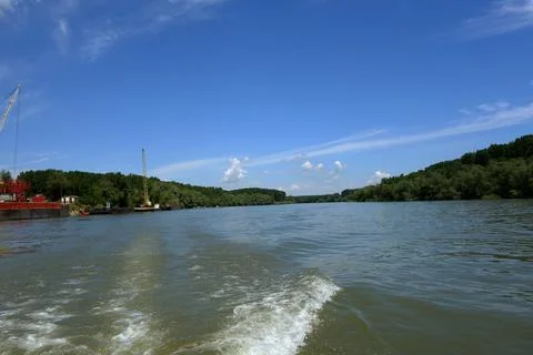 DSC04480 a      Spring trip on the Borcea arm Stock Photos