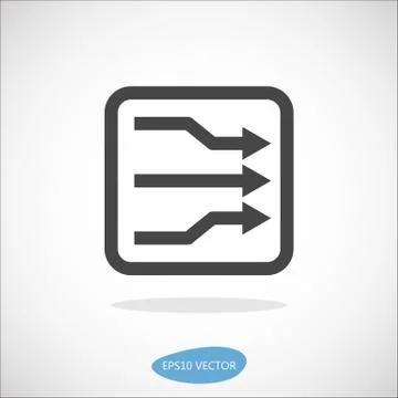 DSLAM Icon - Isolated Vector Illustration Stock Illustration