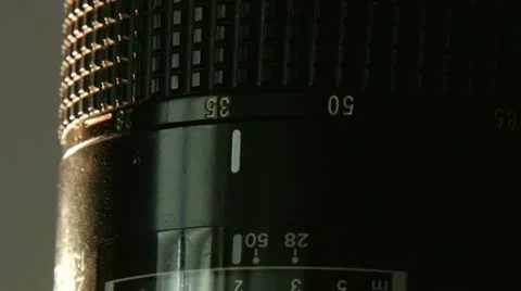 DSLR Adjusting lens Stock Footage 20512050