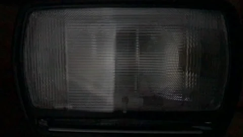 Dslr camera flash light. Slow motion view of speedlite Stock Footage 131484359