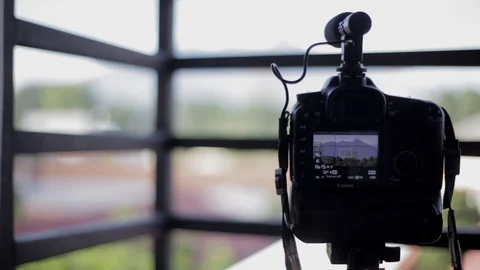 DSLR Camera Stock Footage 107721248