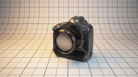 Dslr camera Stock Illustration