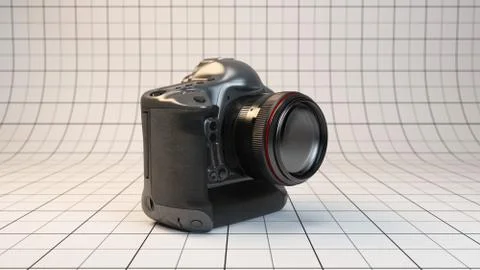 Dslr camera Stock Illustration