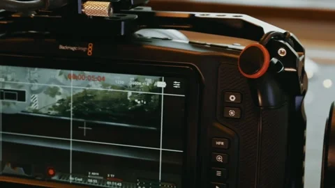DSLR camera recording equipment Stock Footage 274035160