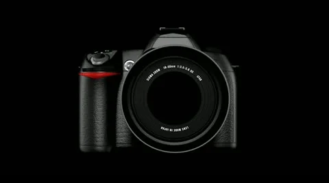 DSLR Camera Transition HD Stock Footage 10870451