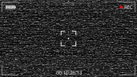 DSLR mirrorless camera rec overlay. Recorder cam display frame. Video or photo Stock Illustration