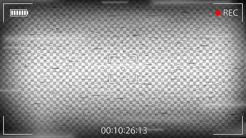 DSLR mirrorless camera rec overlay. Recorder cam display frame. Video or photo Stock Illustration
