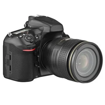 DSLR photo camera Illustrazione stock