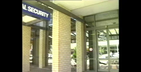 DSS Social Security Office Australia 1988 Stock Footage 317811532