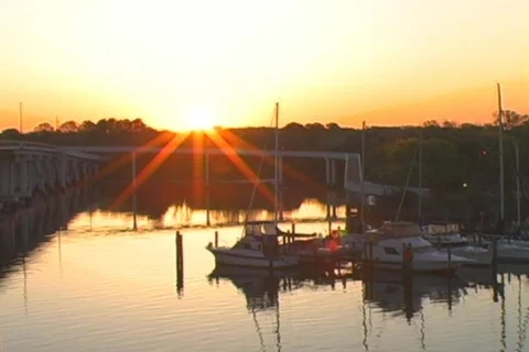 DTHamptonSunriseSS5-15s Stock Footage 263892