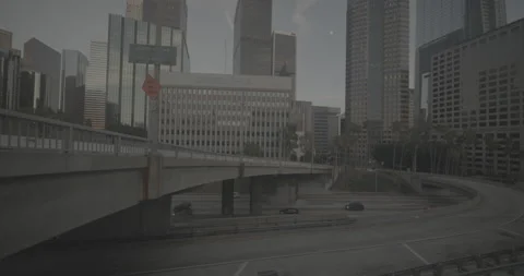 DTLA Building Coming In Stock Footage 204096474