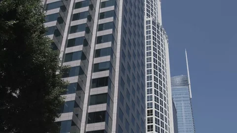 DTLA Building01 Video stock 88753424