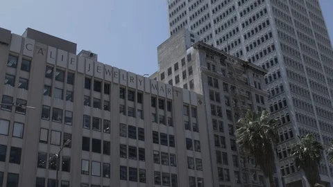 DTLA Building03 Video stock 88753420