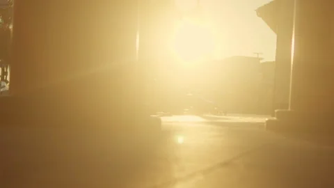 DTLA Sunrise 1 스톡 동영상 255753604