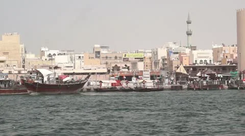 Duai creek Video stock 12474505