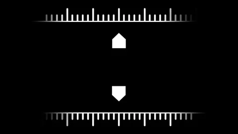 Dual Alignment Tracking Ruler Stock Footage 334367103