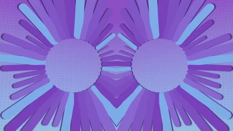 Dual Geometric Equalizer Seamless Background 3D Shadows Stock Footage 336177050