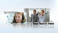 Dual Screens Display - After Effects Template Stock After Effects