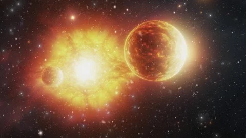 Dual space system. Video background with... | Stock Video | Pond5